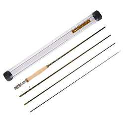 Wild Water Tenkara Starter Package, Excellent Fly Fishing Equipment for  Beginners, Includes Flies, Three Lines, Hard Tube Case & Rod Sock