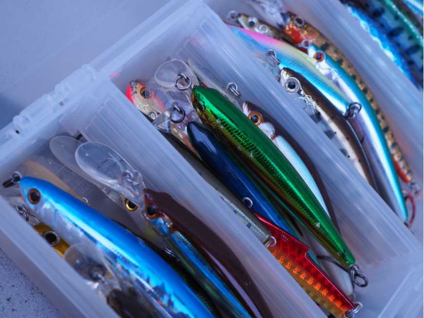 Fishing Tackle Set,PortableFun® Fishing Baits Kit Lots with Free Tackle  Box,for Freshwater Trout Bas - Fishing, Facebook Marketplace