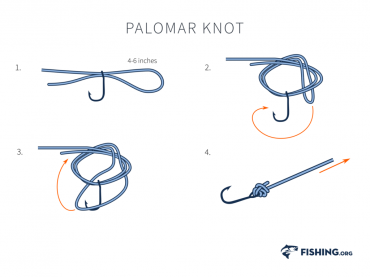 Palomar Knot 101: How to Tie the Palomar Knot! (#1 Knot In Bass
